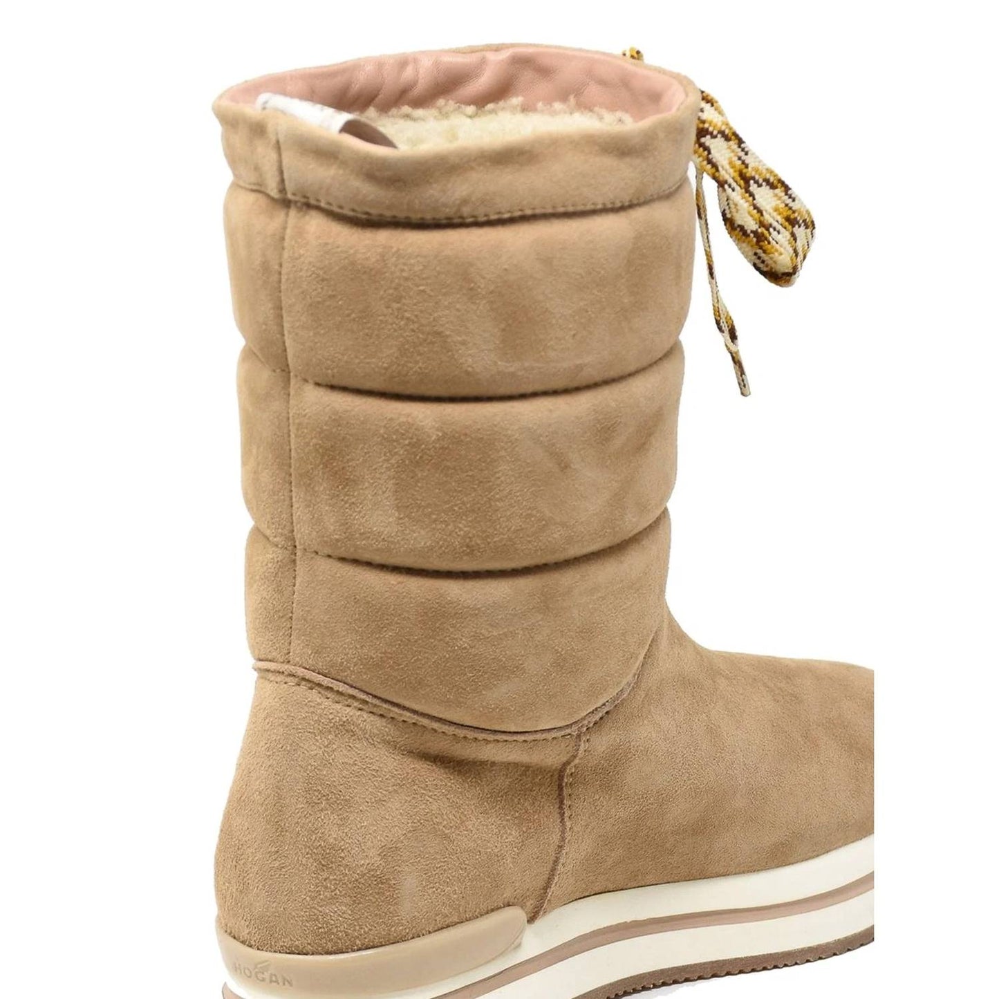 Women's H222 Shearling Lining Puffer Boot