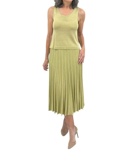 Women's Gala Lurex Tank Top