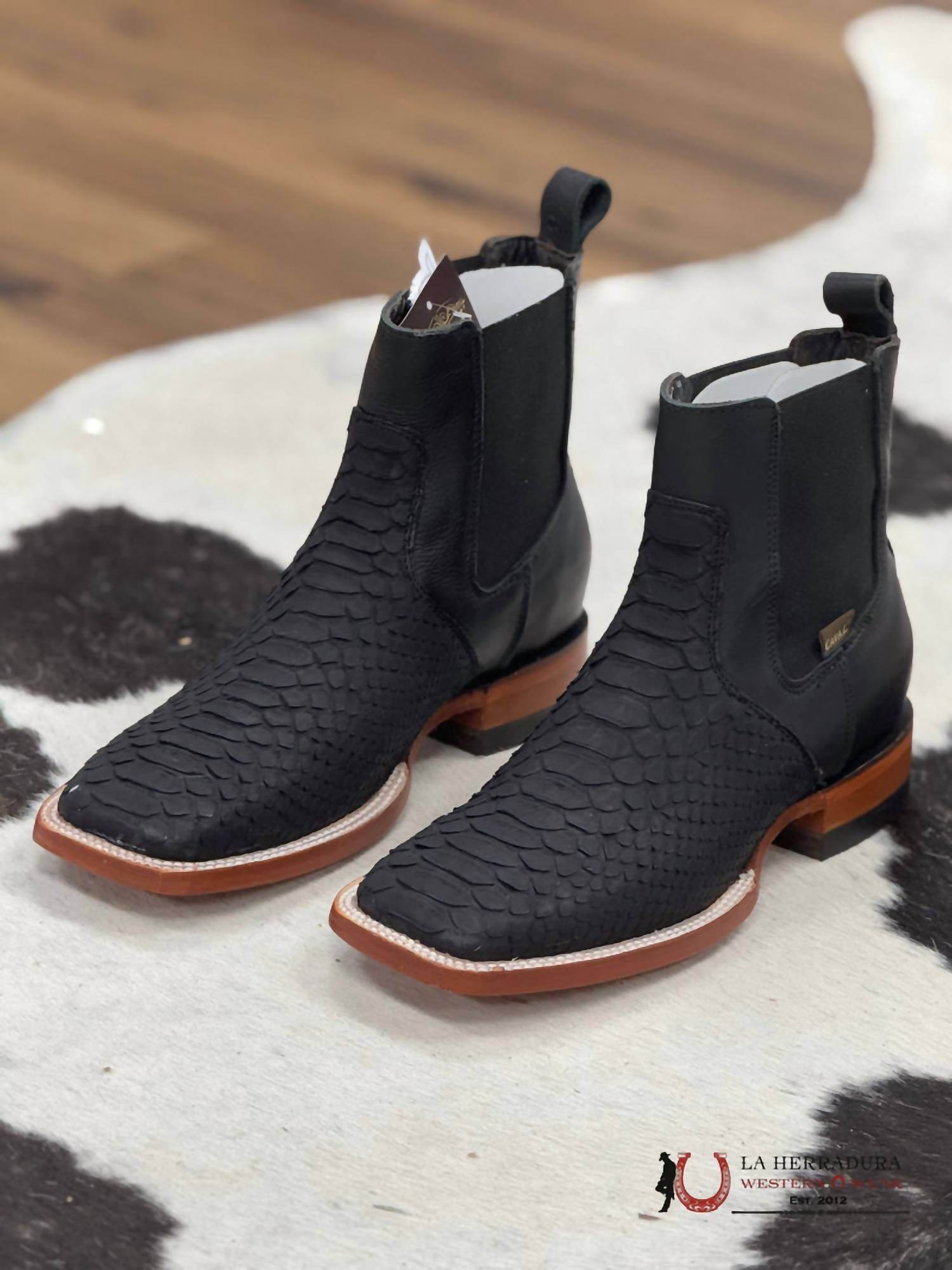 Caval - Women's Botin Exotico Python Boot - Rack Hunt -