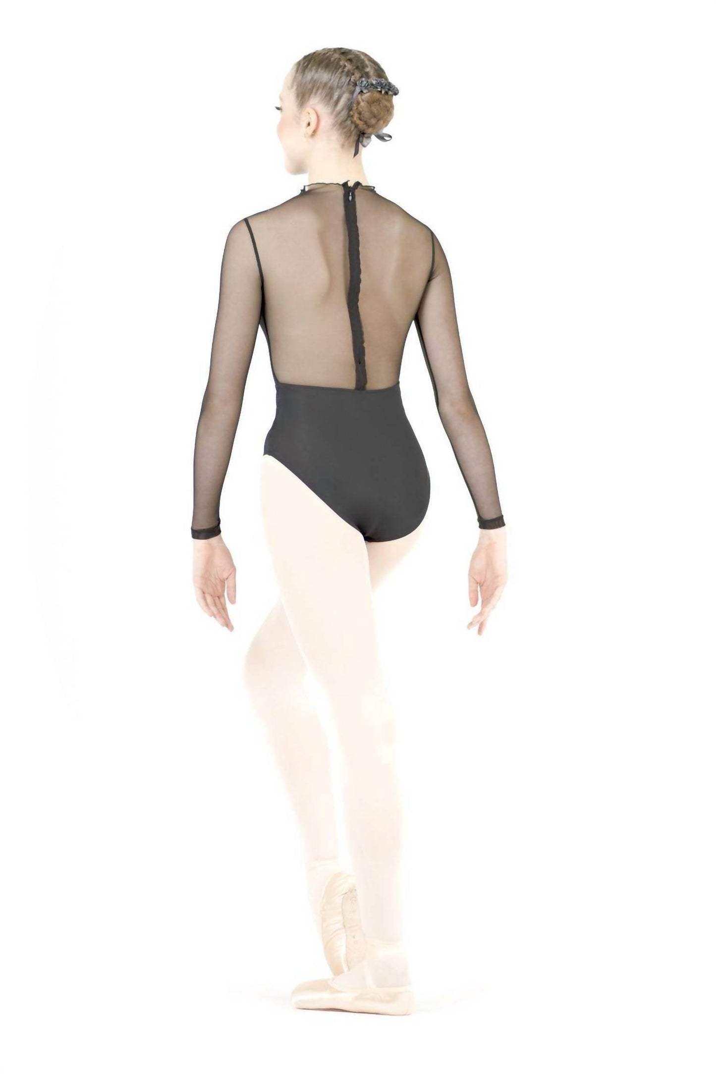 Danse de Paris - Isabelle Mesh Sleeved Leotard - Rack Hunt