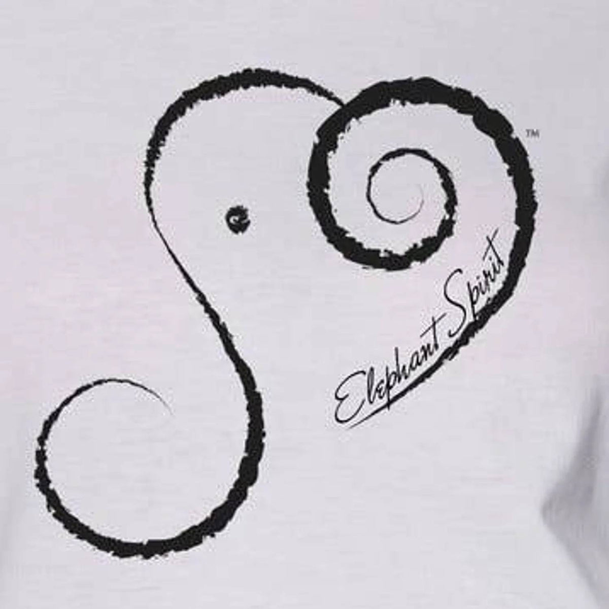Elephant Spirit Long Sleeve Scoop Neck Tee