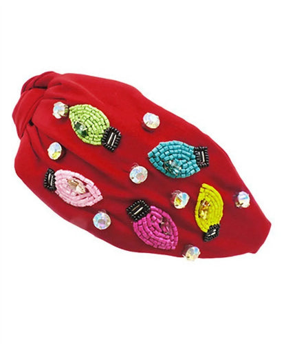 Viola - Women's Christmas Lights Headband - Rack Hunt