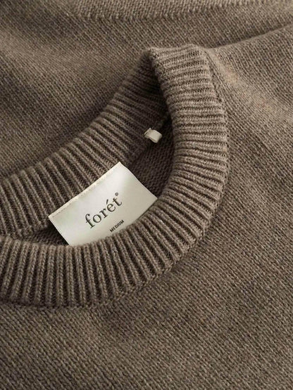 forét - Men's Relaxed Jacquard Sweater - Rack Hunt