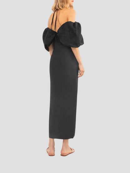 Dora Linen Maxi Dress