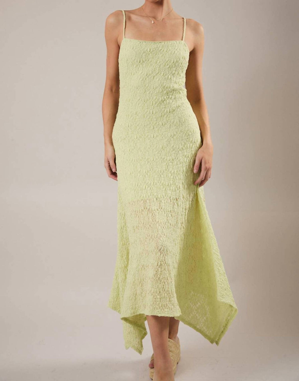 Handy Handkerchief Midi Dress