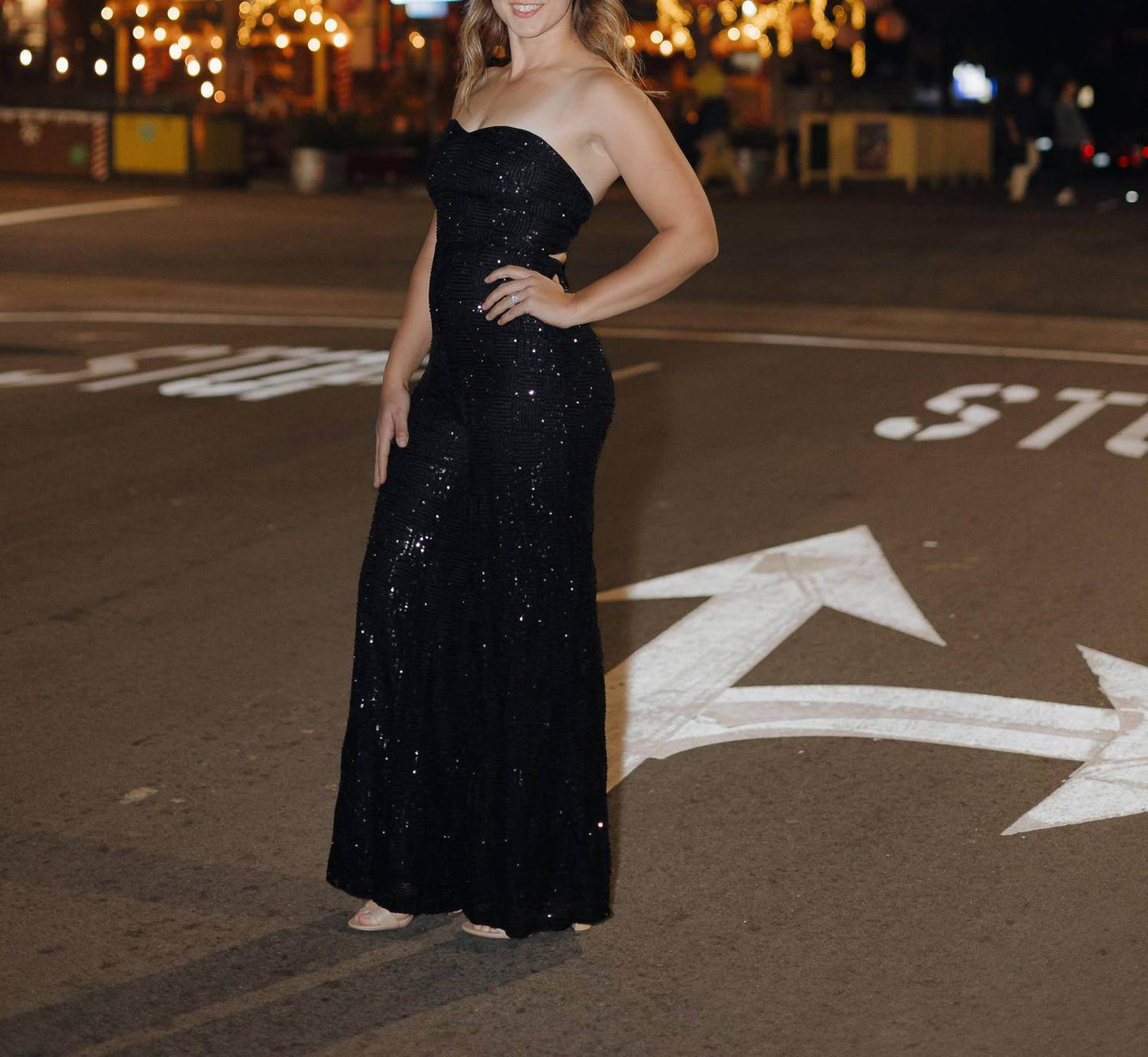 Beivy - Kennedy Strapless Jumpsuit - Rack Hunt -