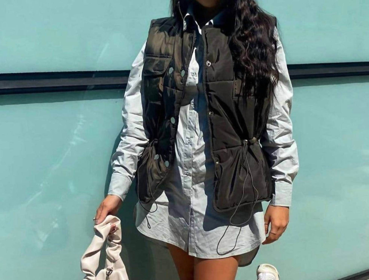 Just Your Outfit - Jen Puffer Vest - Rack Hunt -