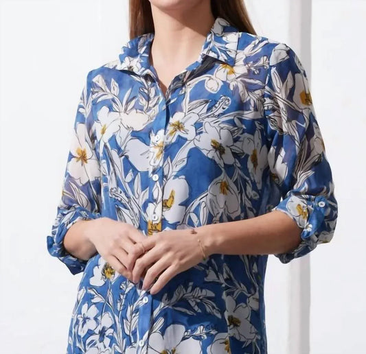 Olive Hill - Drawn Floral Blouse - Rack Hunt