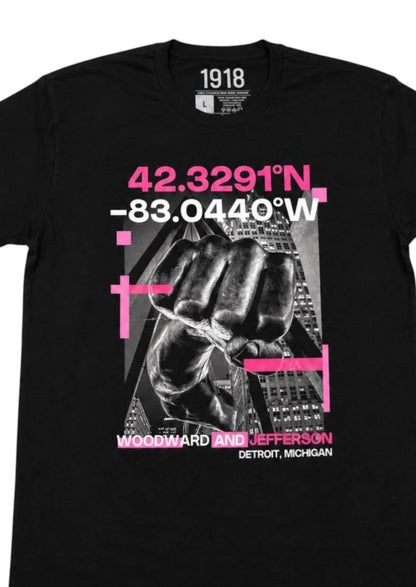 Unisex Short Sleeve Fist Tee