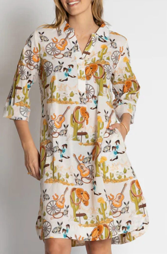 Prairie Mini Shirtdress