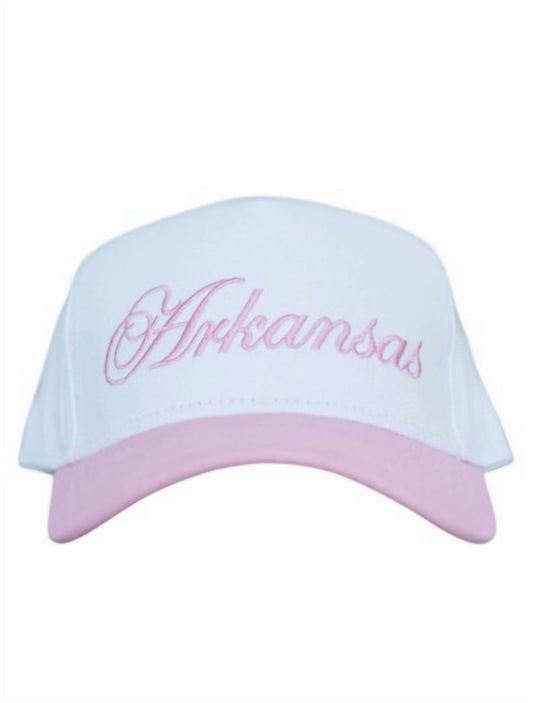 Women's Arkansas Cursive Embroidered Hat