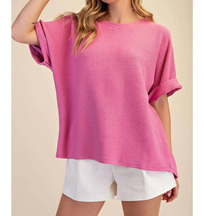 Comfort Cut Knit Top
