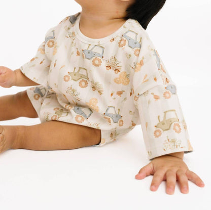 Tractor Trails Slouchy Set