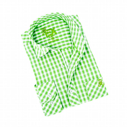 Men's Harvard Yard Frog Linen Shirt