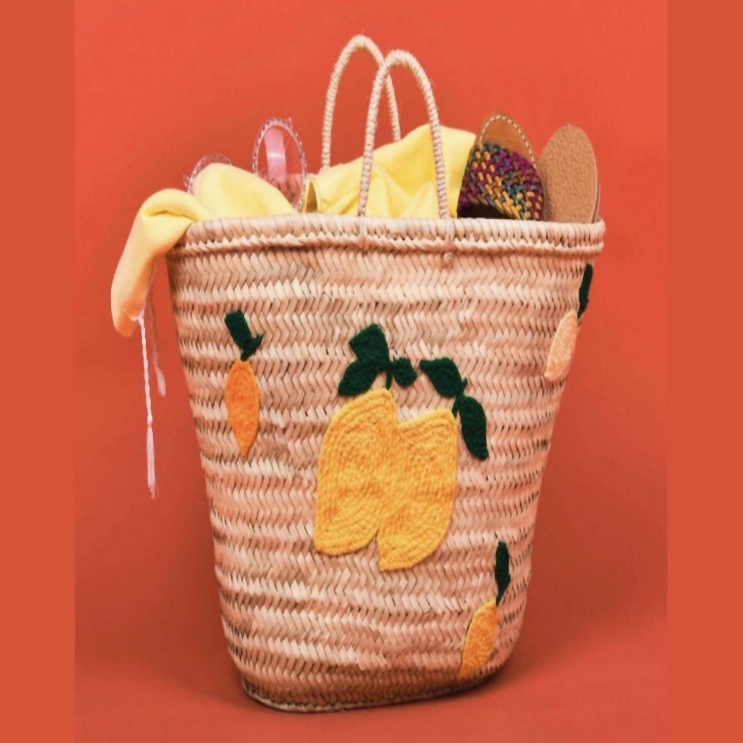 Atlas Roads LLC - Women's Lemon Italian Beach Bag - Rack Hunt -