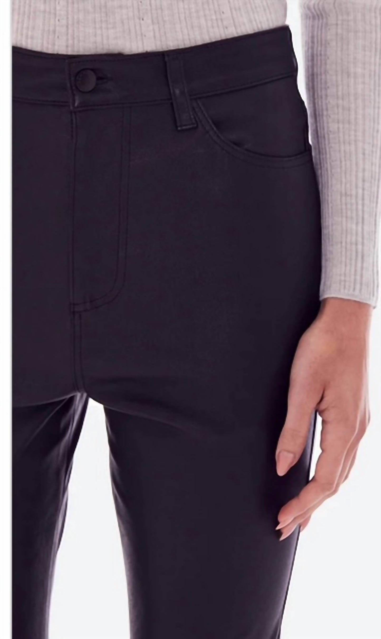 Renggli - Straight Leg Leather Pants - Rack Hunt -