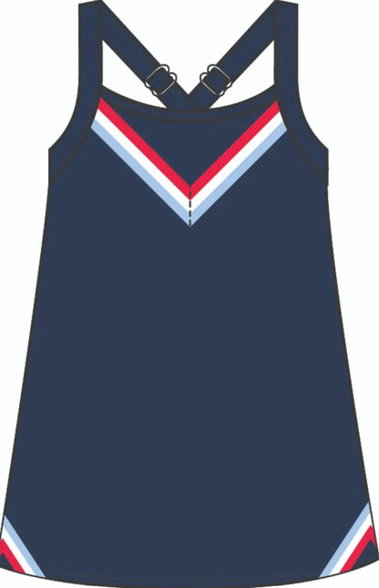 Girl's Prepletic Little Miss Tennis Dress