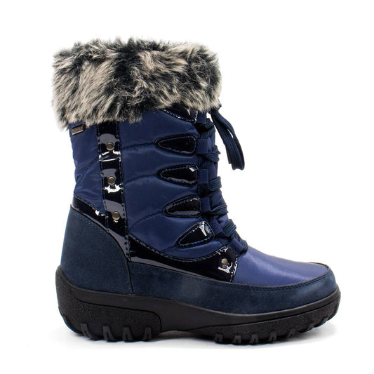 Women's Stormy Lace-up Faux Fur Collar Winter Boot