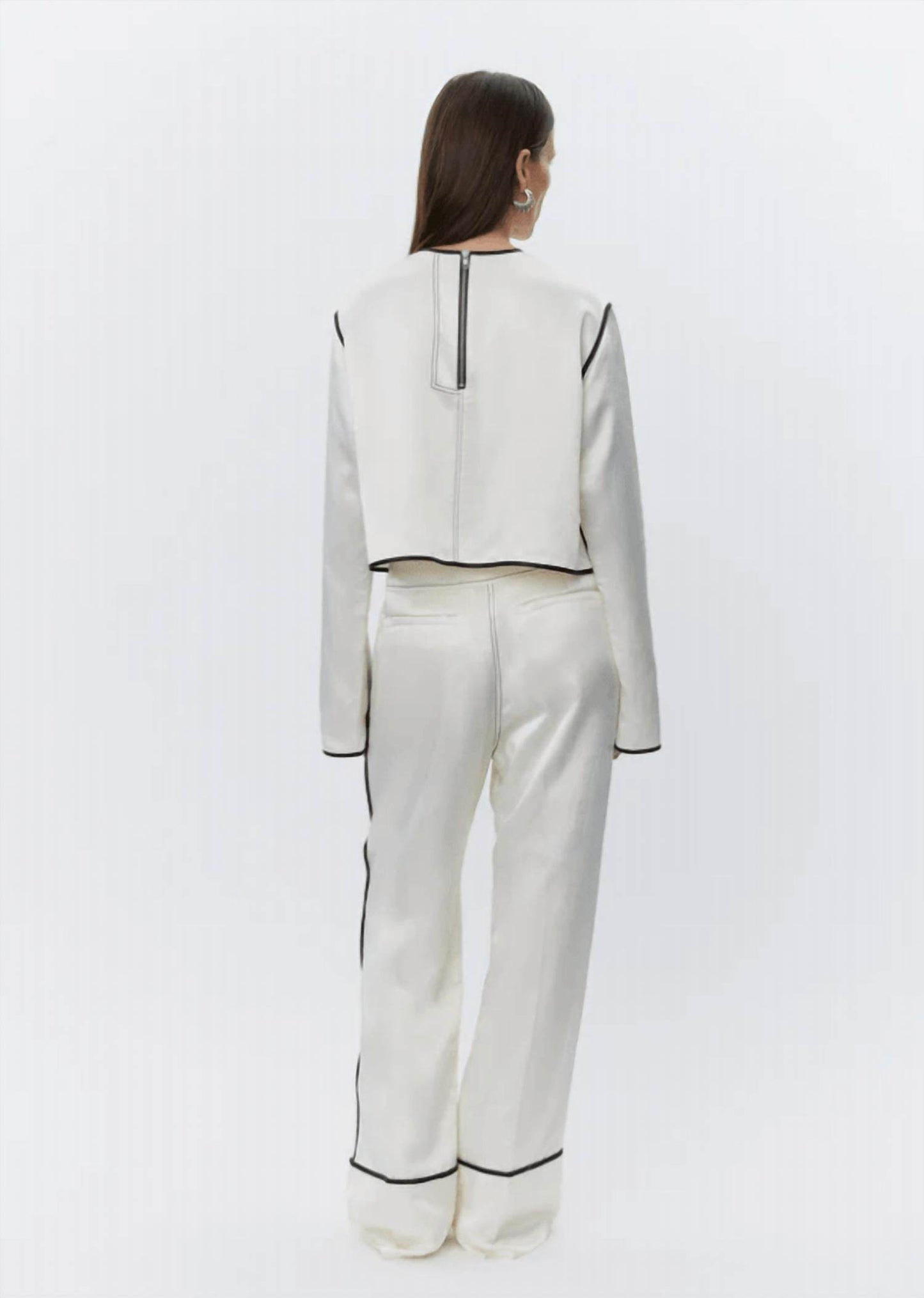 DAY Birger - Gianna High Shine Piped Pant - Rack Hunt -