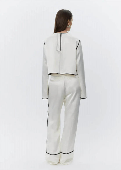 DAY Birger - Gianna High Shine Piped Pant - Rack Hunt
