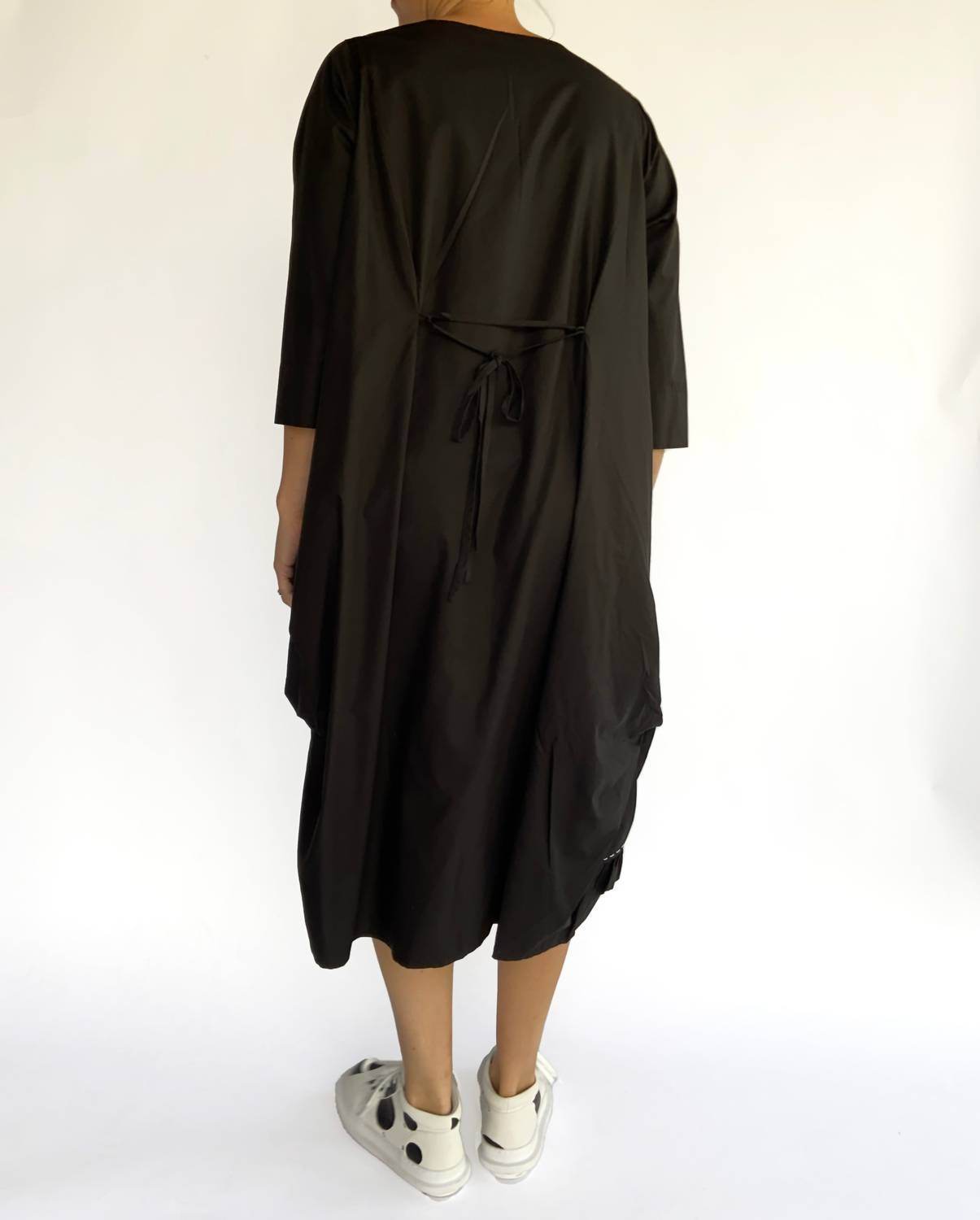 Cheyenne - Ruffle Three Quarter Sleeve Dress - Rack Hunt -