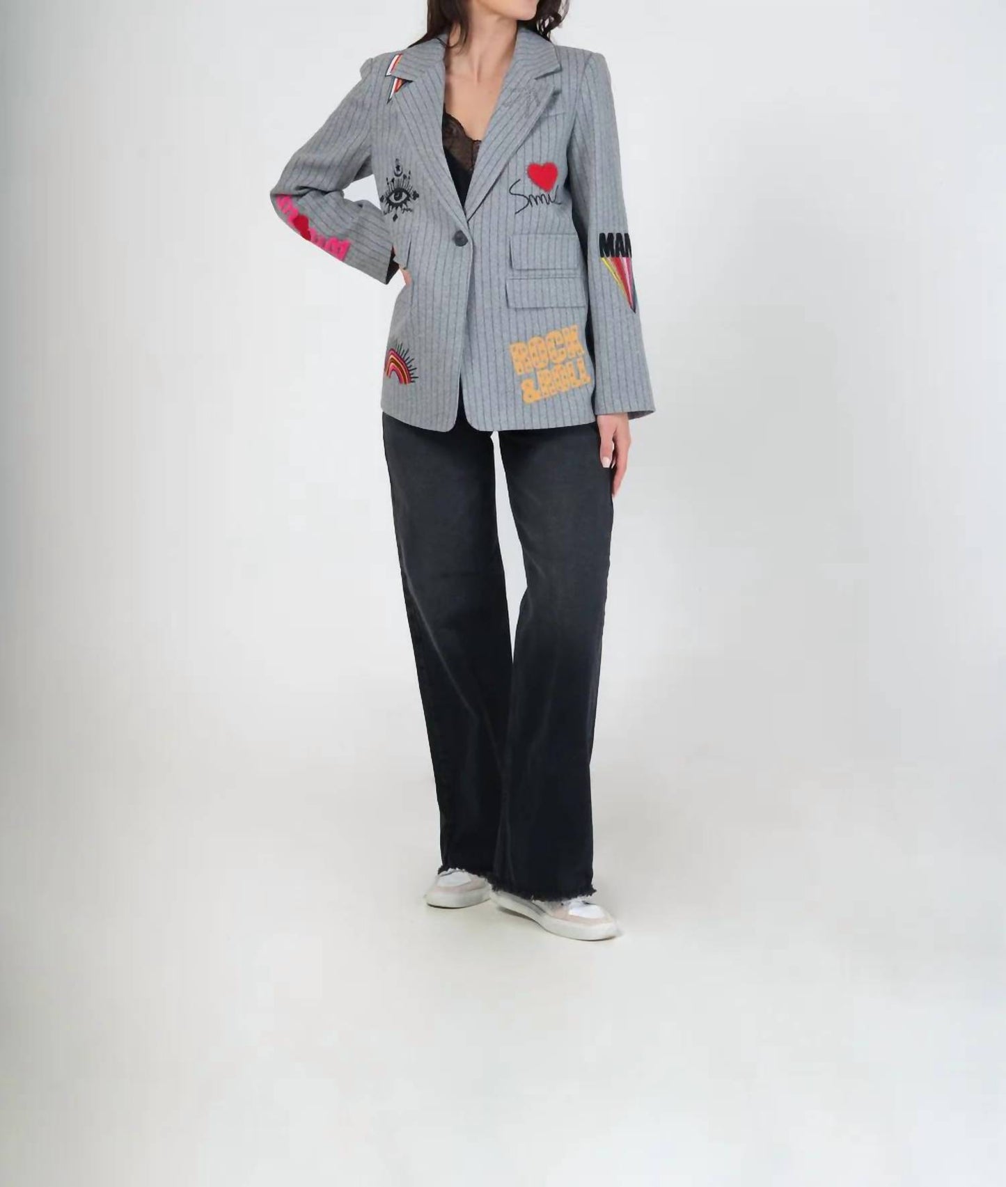 Amour Embroidered Blazer