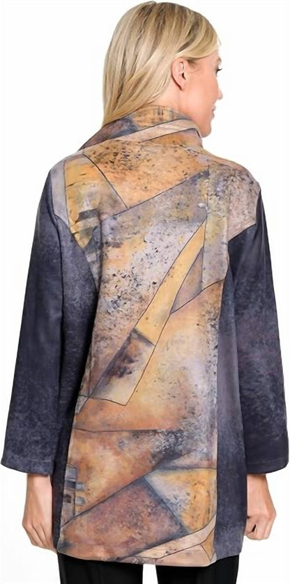 Knit Open Front Jacket