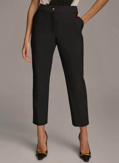 High-rise Slim-leg Ankle Pant