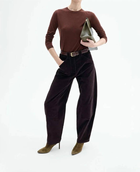 Corduroy Patch Pants