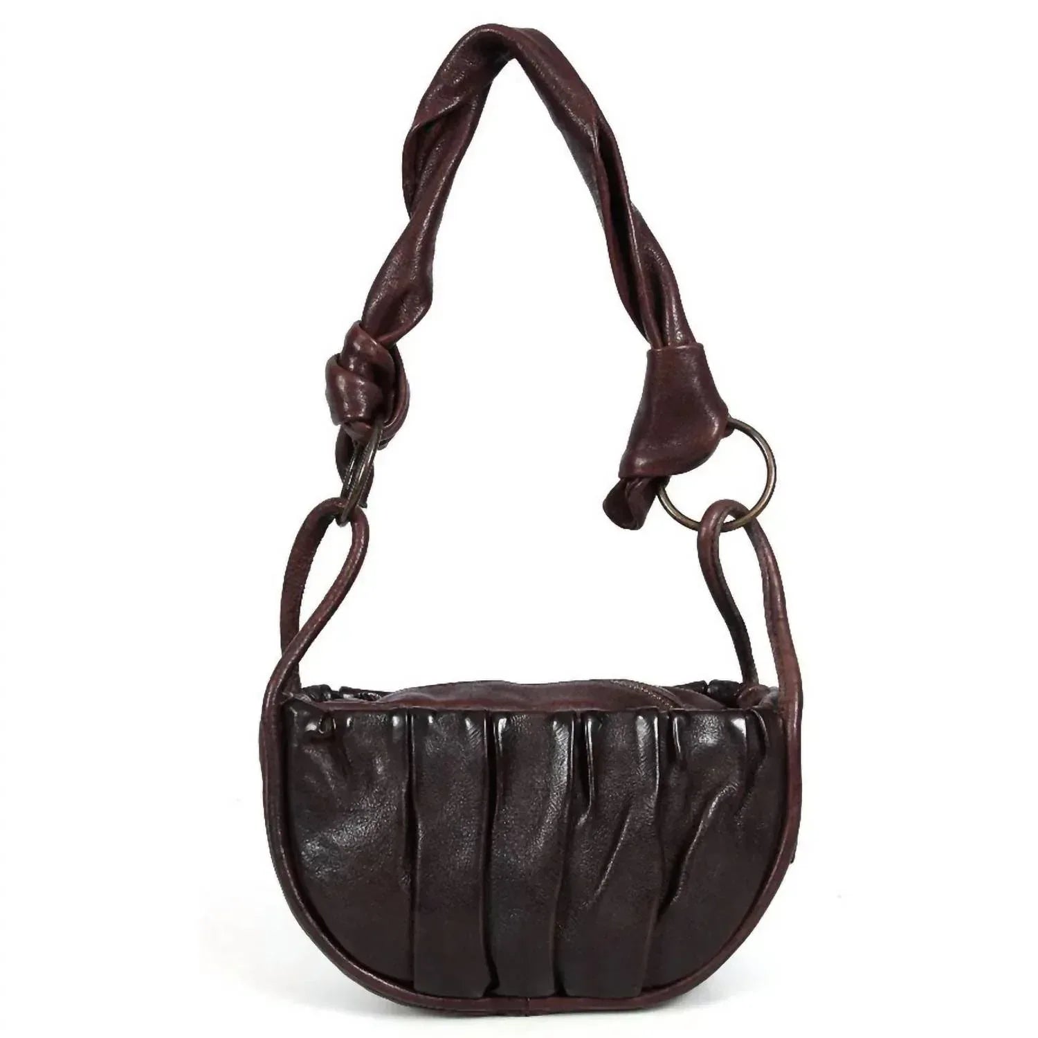 Never Mind - Women's Leather Handbag - Rack Hunt