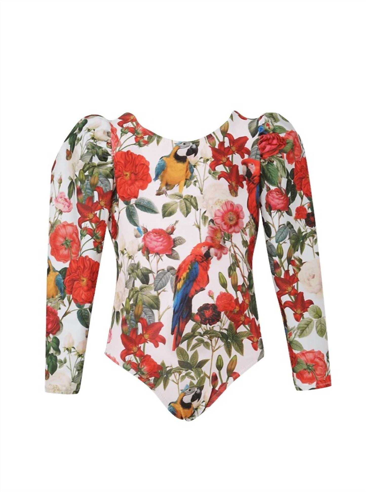 Lia Sahara - Girl's Puffed Long Sleeves One Piece - Rack Hunt -