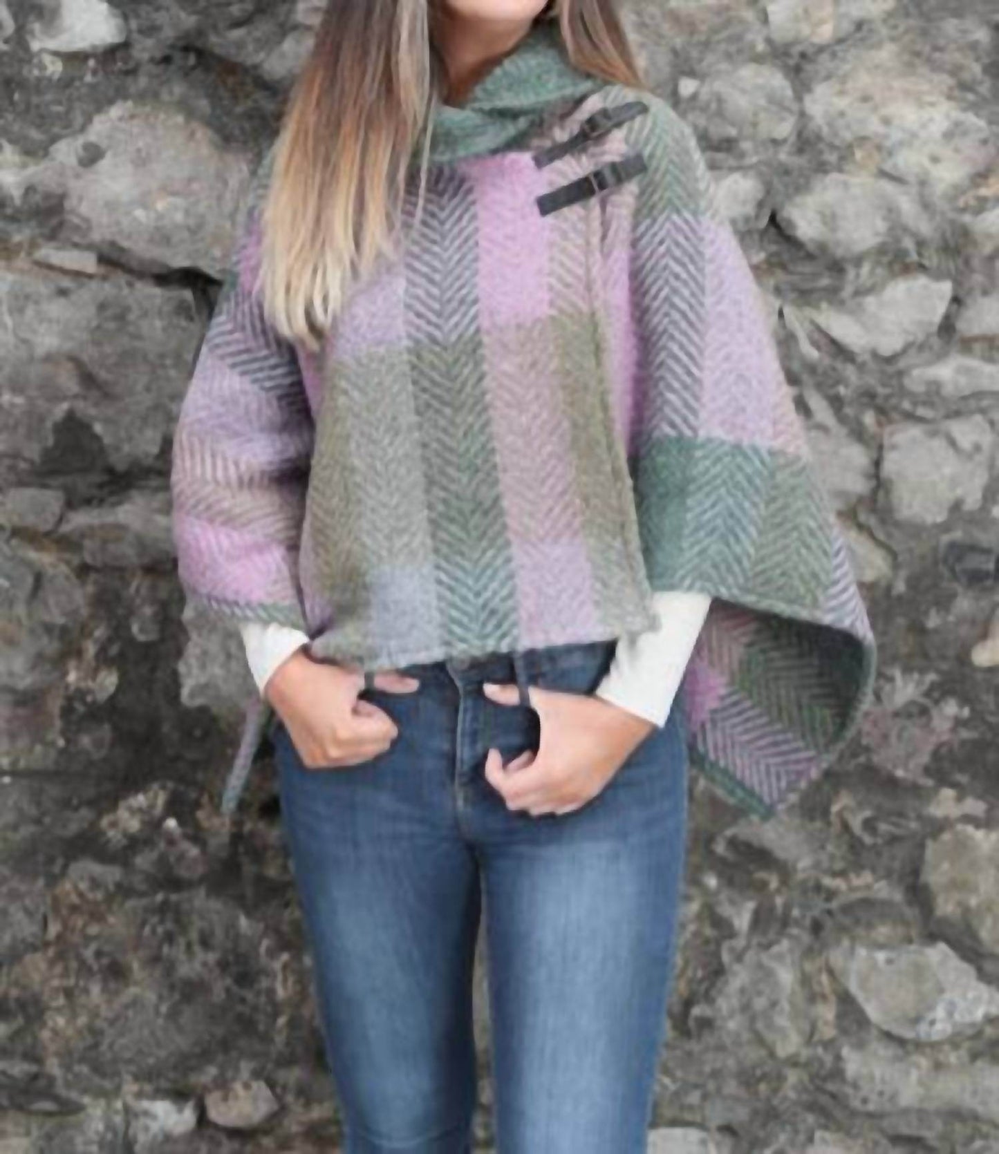 Branigan Weavers - Shawl Collar Poncho - Rack Hunt -