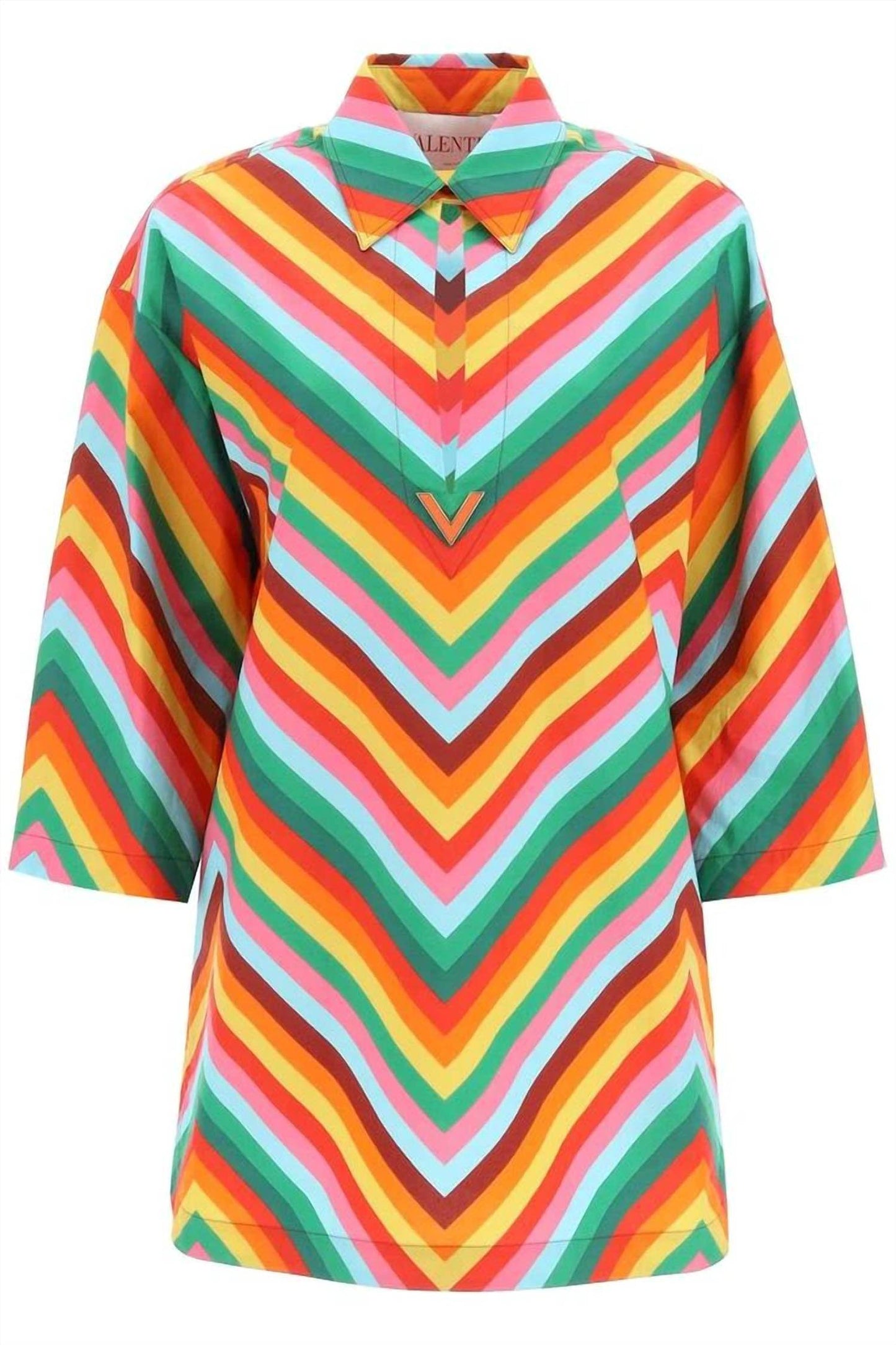 Valentino - Rainbow Striped Shirt - Rack Hunt