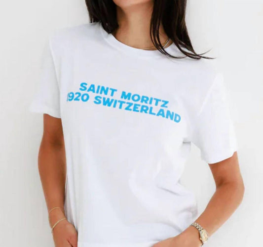 Saint Moritz Switzerland Everyday Tee