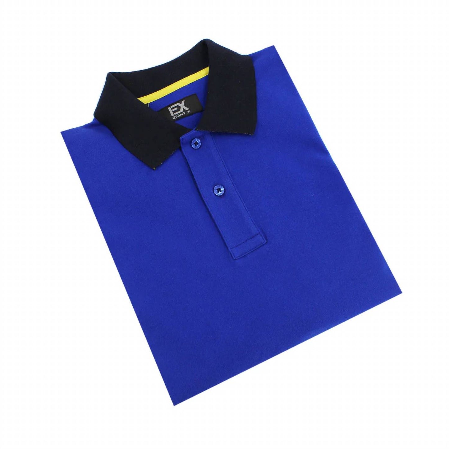 Double Sided Paisley Print Sax Polo