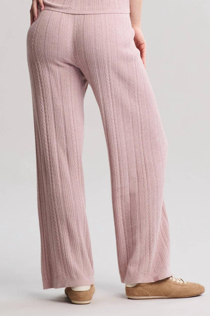 Cozychic Ultra Lite Cable Knit Ankle Pant