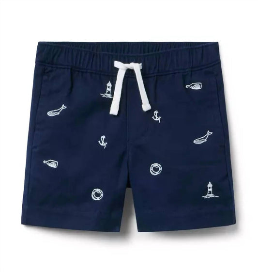 Boy's Nautical Tie Short