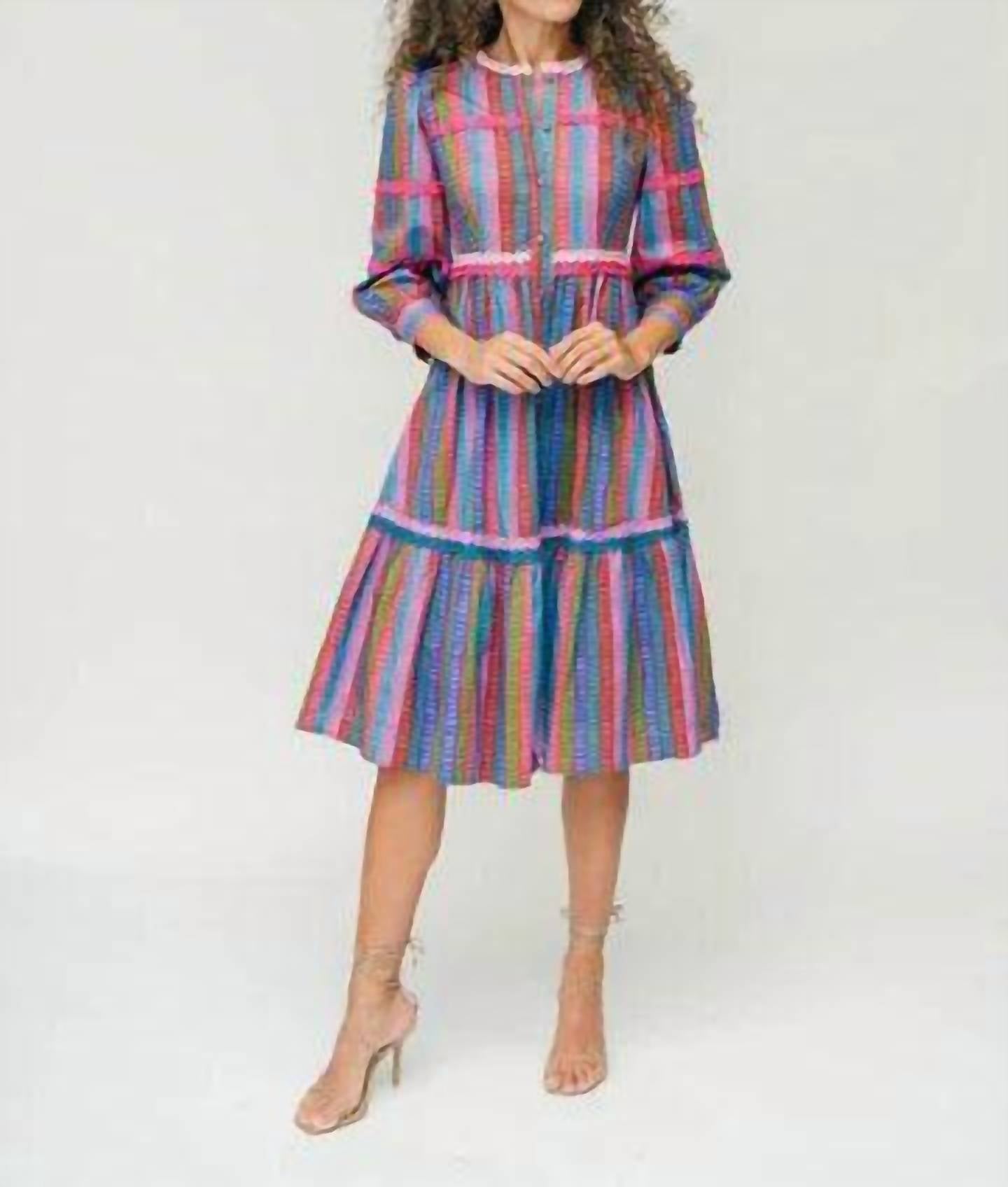 Amelie Midi Bejeweled Dress