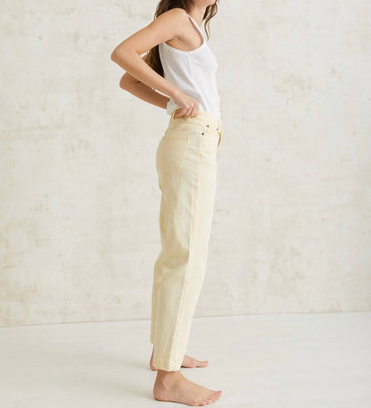 Straight Denim Trousers