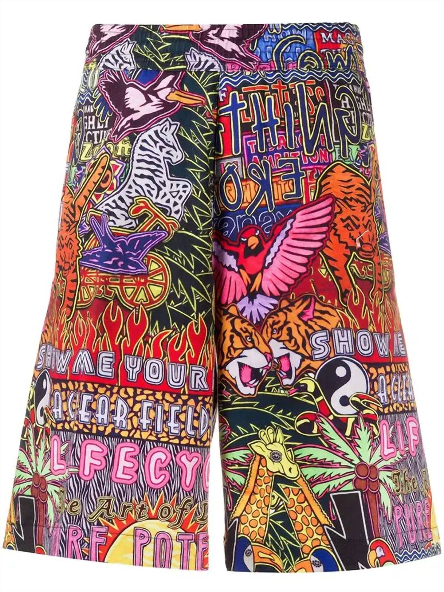 All-over Printed Shorts