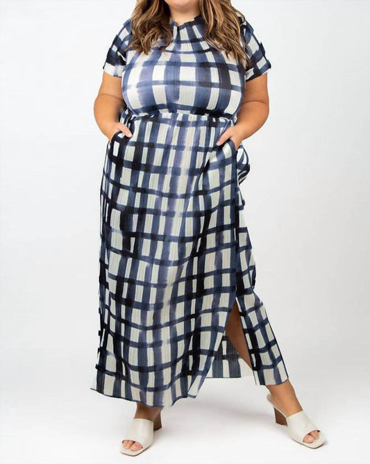 BITTE KAI RAND - Water Color Check Dress - Plus - Rack Hunt -