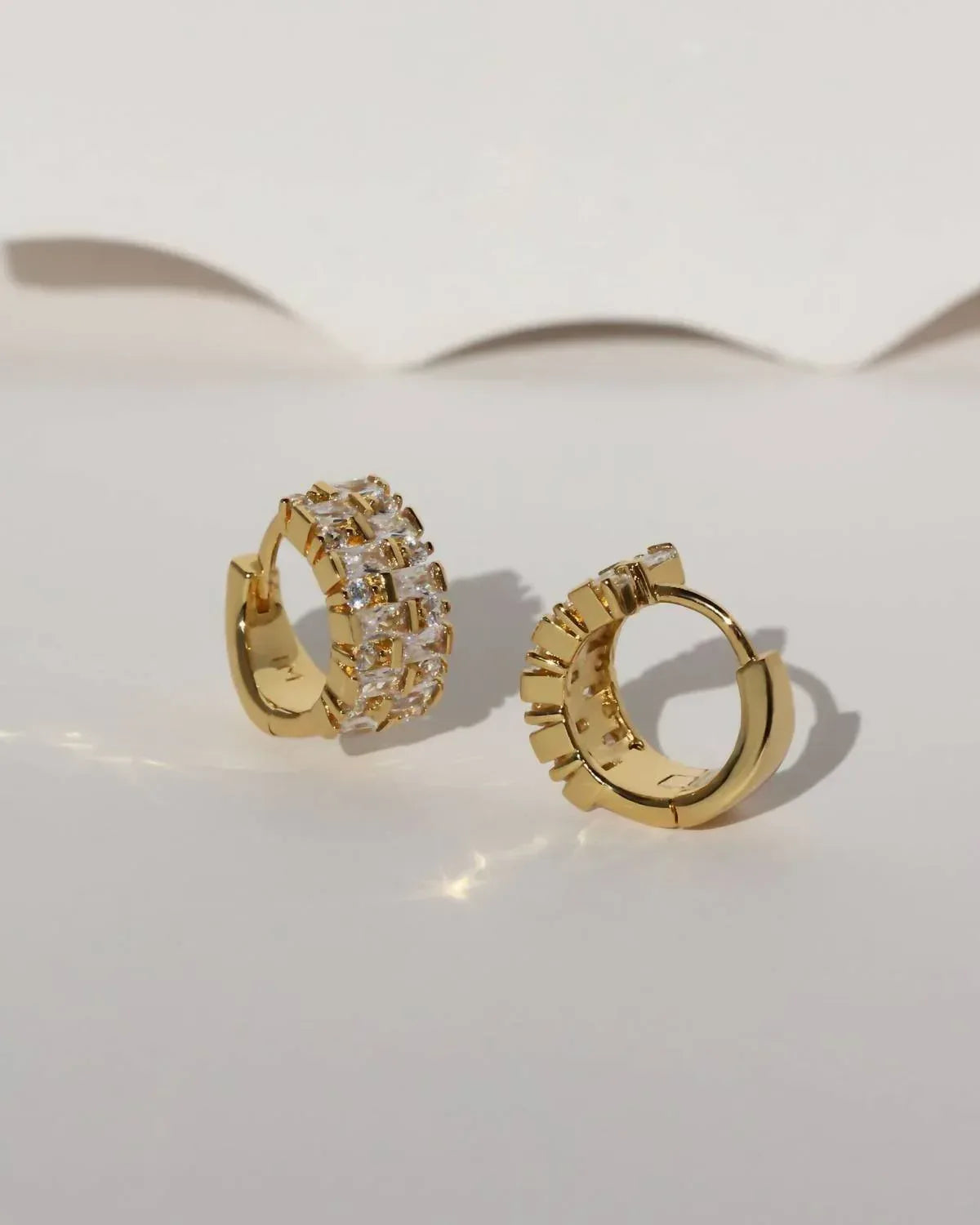JACKIE MACK DESIGNS - Vega Huggies Earrings - Rack Hunt