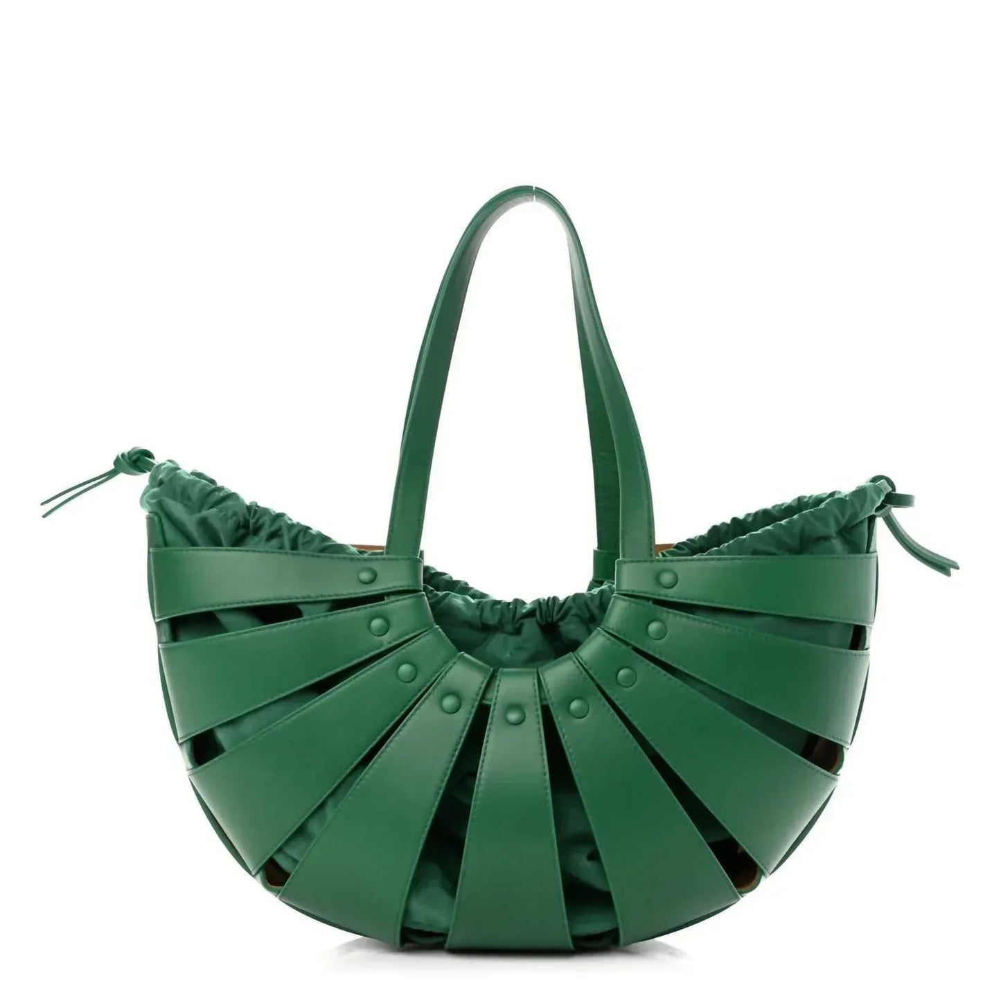 Bottega Veneta - Women's French Calfskin Shell Shoulder Bag - Rack Hunt