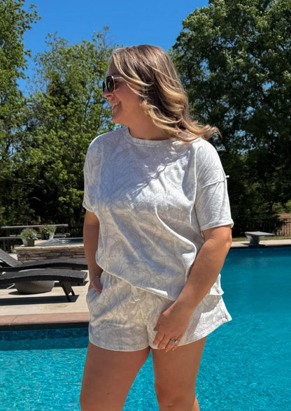 Subtle Edge Camo Top