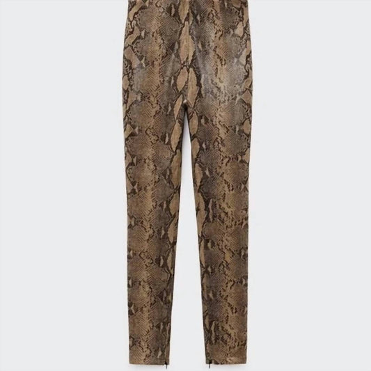 Snake Print Leggings