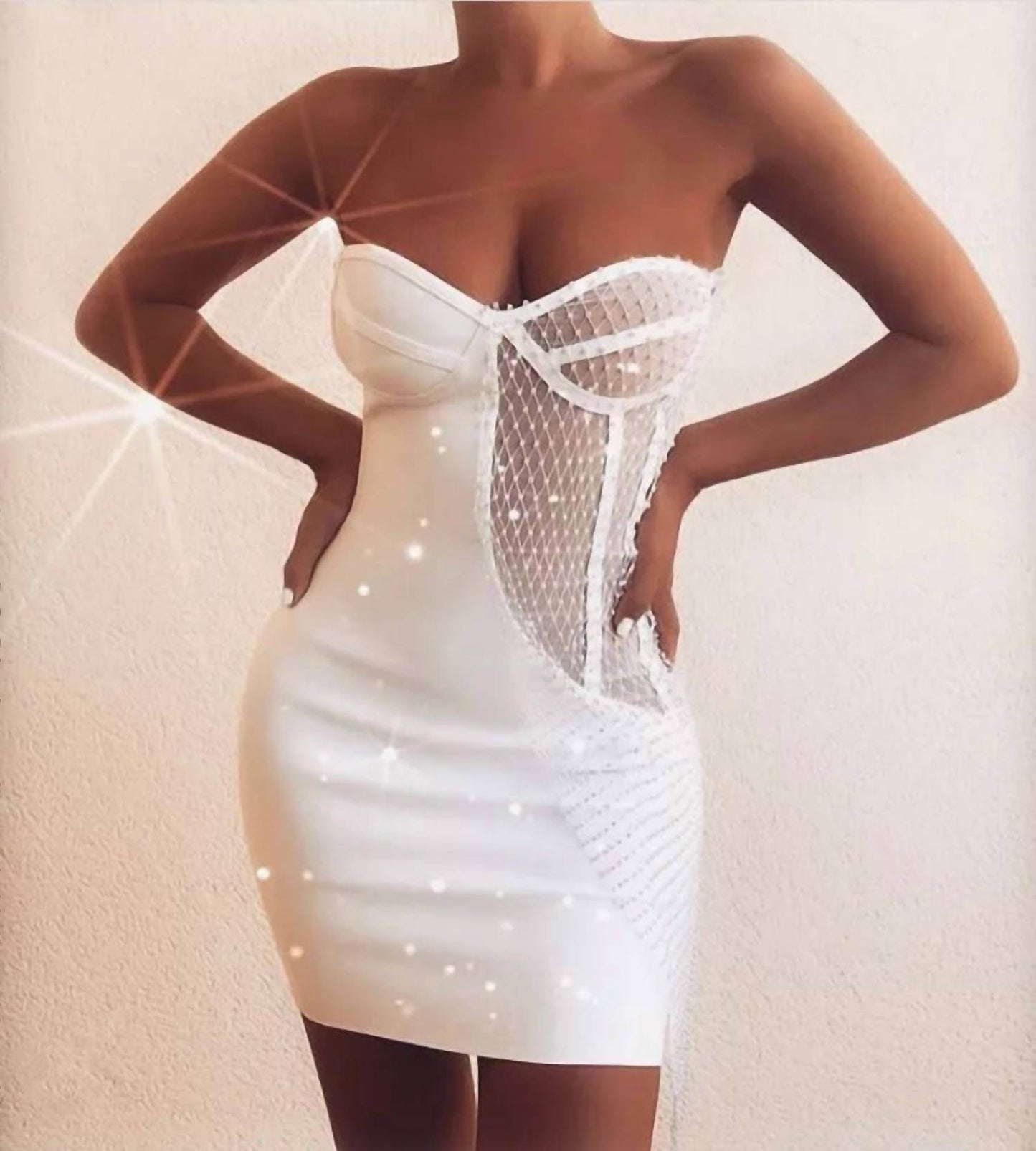 Porshia By Porshia Banks - Mykonos Mini Dress - Rack Hunt -