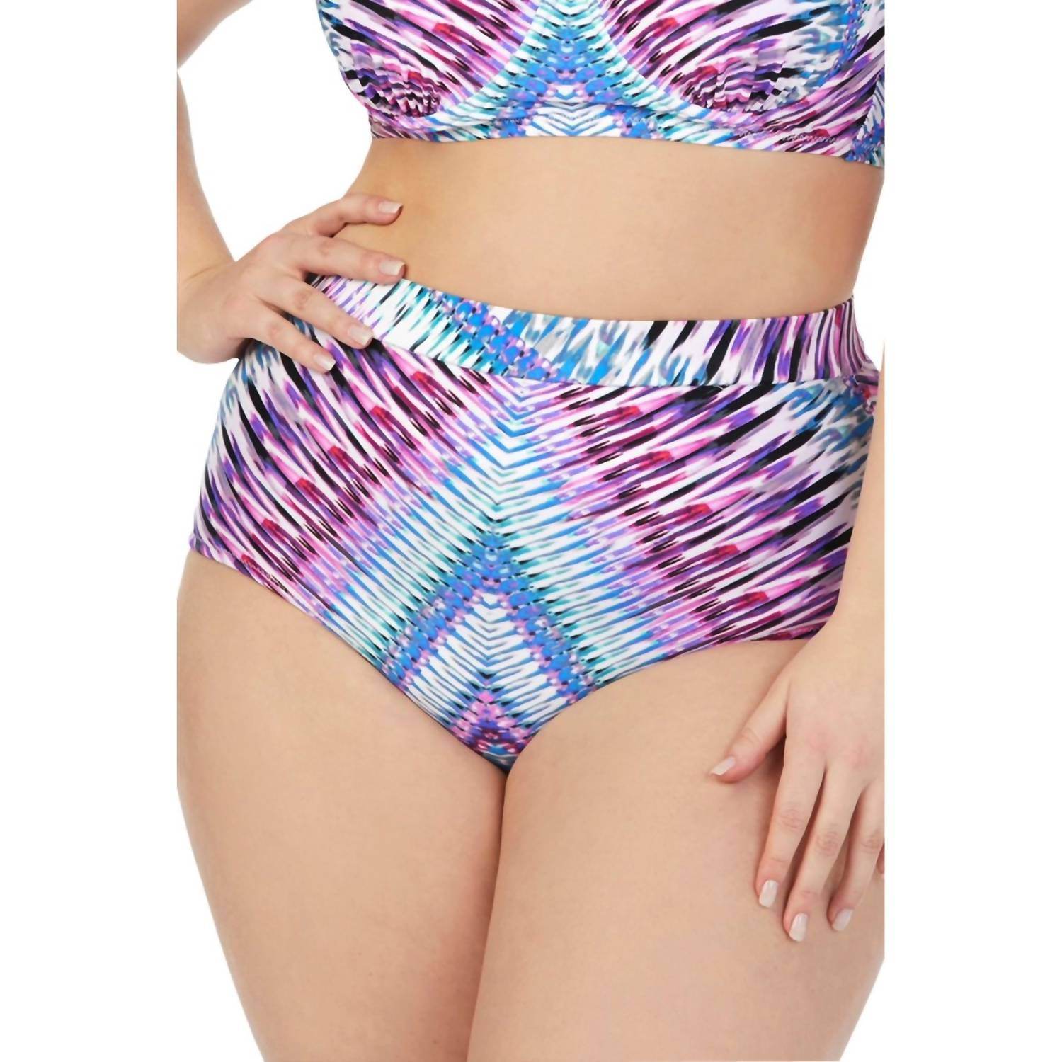 Raisins - Women's Curve High Waist Bikini Bottom - Plus - Rack Hunt -