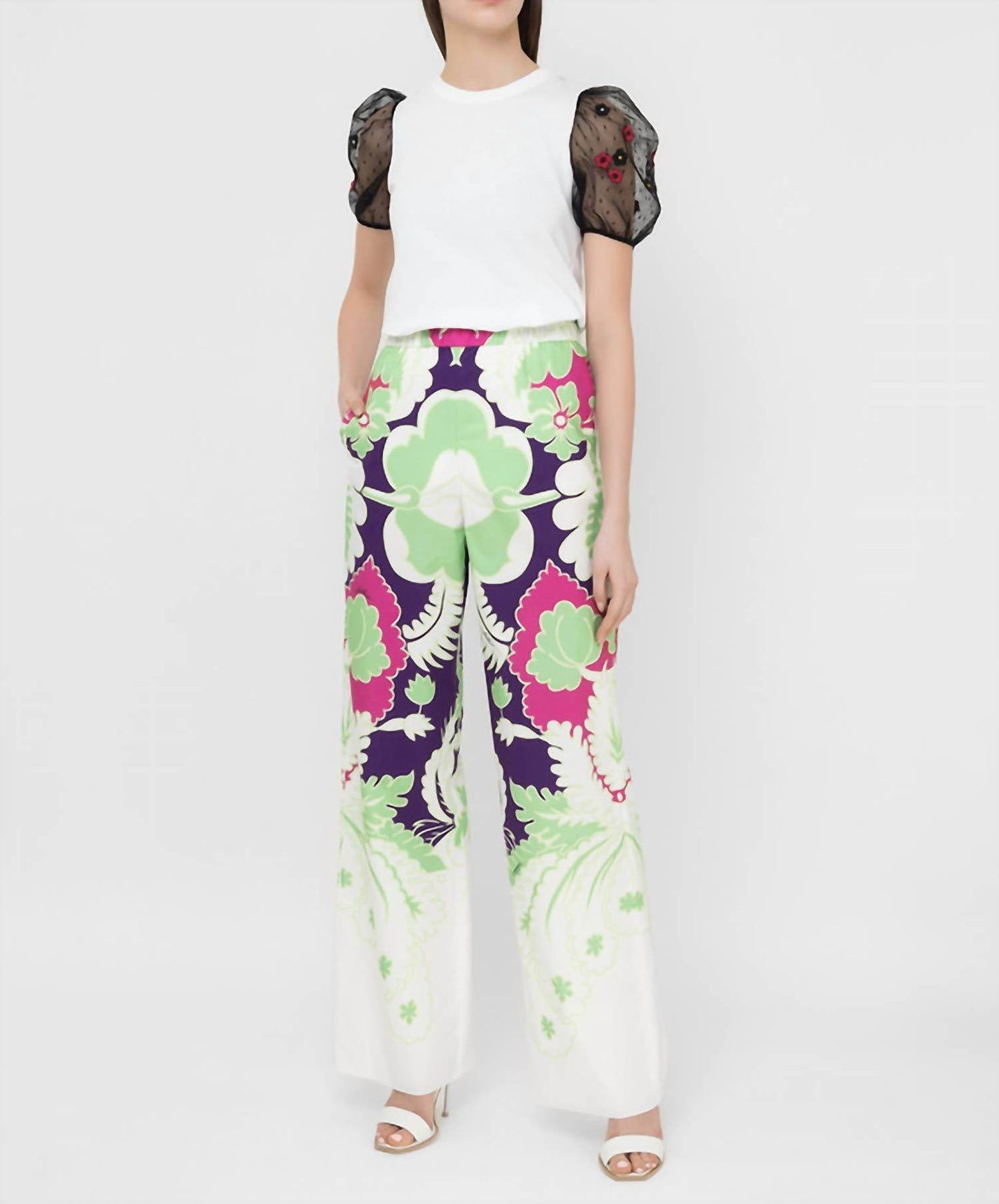Valentino - Tropical World Arazzo Trousers - Rack Hunt