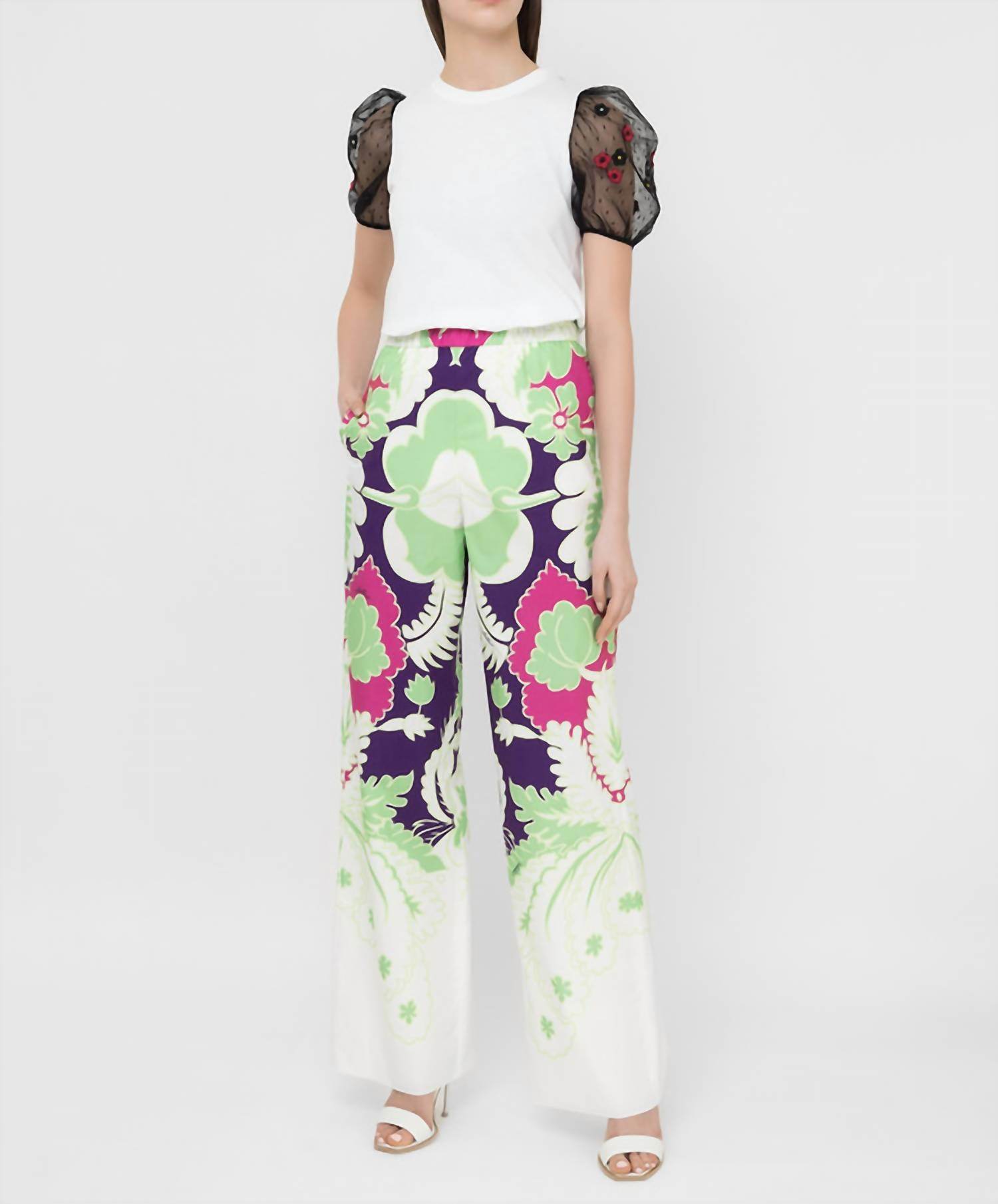 Valentino - Tropical World Arazzo Trousers - Rack Hunt