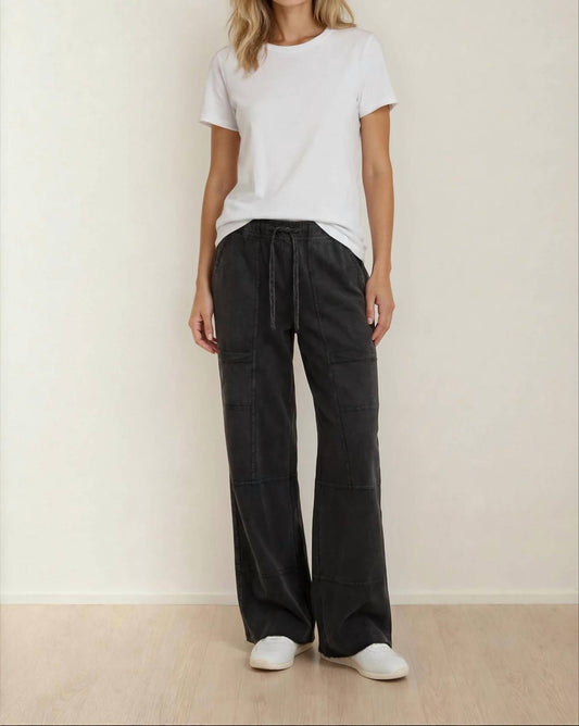 Hannah Mineral Washed Cargo Pants